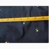 Guangzhou Zengcheng Popular Acolchado Bordado Acolchado Algodón Bordado Tela de Mezclilla Hilo de Bordar Colorido Material para Pantalones con Lazo