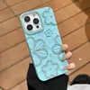 Funda para Teléfono con Flor de Dopamina y Pedrería Adecuada para Apple 17Promax Agujero Grande 14/13 Funda Suave 16Pro Cubierta Protectora