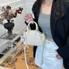 Pedido do Cliente para uma Bolsa Branca Feminina, Novo Modelo 2025 Bolsa Bowling, Bolsa Transversal, Bolsa de Mão Bolsa Boston