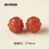 Pulsera de Accesorios de Cuerda Tejida a Mano de Ágata Nanhong Natural Patrón Ruyi Cabeza de Buda Pulsera Cuentas Sueltas León Despertador Pixiu Cuentas del Tesoro