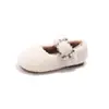 Zapatos Dulces de Algodón Franceses para Niños 2026 Invierno Nuevos Zapatos de Algodón con Piel Doble Capa para Niñas Zapatos de Frijol Cálidos para Bebés Niñas