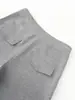 Pantalones Negros de Pierna Ancha para Mujer 2026 Primavera/Otoño Nuevos de Cintura Media Sueltos Rectos Pantalones de Chándal para Persona Pequeña Casual Pantalones Deportivos