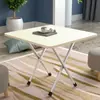 Mesa Plegable Mesa de Comedor Mesa de Comedor Portátil para Dormitorio Mesa Auxiliar Doméstica Simple para 4 Personas 2 Hogares Pequeños