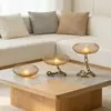 Portavelas de Cadena Tejida de Hierro Forjado Estilo Americano Transfronterizos, Artesanías, Decoración del Hogar, Productos de Tela para Ambiente Festivo, Regalos
