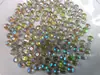 Miçangas Planas Premium Guohua 4/6/8mm Miçangas Rodas Austríacas Miçangas Planas de Cristal Swarovski Miçangas Espaçadoras Cor AB Feito à Mão DIY