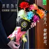 Festival Qingming Crisântemo Colorido Buquê de Mão Flor Artificial Buquê de Crisântemo de Mão Flor Colorida Gigante de Mão Produto Acabado Estéreo
