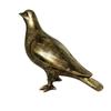 Imitação de pombo de aço inoxidável ao ar livre flor jardim pátio decorações abstrato imitação de pássaro de cobre simulação animal gramado ornamentos