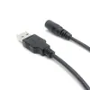 Cable de Extensión de Datos y Alimentación Dos en Uno USB A Macho a DC 2.5 Hembra de Audio con SR Abierto Personalizado