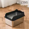 Caja de Arena para Gatos LOGO Personalización Metal Plástico Extra Grande Semicerrada Anti-Rastreo Fábrica Muestra Gratuita Personalización