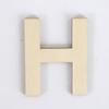 Letras mayúsculas inglesas de madera DIY 26 letras virutas de madera manualidades accesorios para decoración del hogar accesorios para sesión de fotos