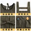 Delantal de manga larga estilo coreano para uso en la cocina, hecho de algodón, adecuado para uso doméstico, catering, trabajo y puestos al aire libre.; un cubre trapo de manga larga resistente a las manchas y transpirable