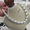 Branco Pérola Imitação Concha Pérola Furo Reto Gota d'Água Contas Soltas Acessórios para Joias DIY Pingente em Forma de Gota Materiais para Brincos