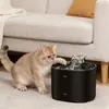 Fonte de Água para Pets de 2,2L, Fonte Automática de Água para Gatos em PP, Dispensador de Água para Cachorros com Filtros de Reposição para Gatos, Cachorros, Múltiplos Pets