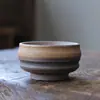 Conjunto de Xícaras de Chá Pessoais Cerâmicas Rústicas Vintage, Utensílios de Chá Kung Fu, Xícara de Chá Doméstica, Tigela de Chá Pequena Única, Xícara do Anfitrião