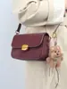 Marca Coreana de Nicho 2026 Nueva Bolso Cruzado para Mujer con Acabado de Alta Gama, Bolso Pequeño Cuadrado de Lujo Ligero para Viajar, Bolso Vintage para Mujer