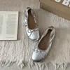Sapatos Mary Jane Single Shoes Estilo Doce para Mulheres 2026 Outono Diário Laço Oculto Aumentador de Altura Pequenos Sapatos de Couro para Meninas Corte Baixo Sapatos Single