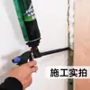 Pistola de poliestireno sin limpieza Pistola de calafateo de poliestireno Poliuretano Pared Espuma adhesiva Zhengxin pistola de pegamento caliente herramienta sin limpieza