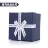 Venta al por mayor de fábrica de cajas de embalaje para joyería de estilo pequeño y fresco, cajas para pulseras, cajas de regalo con moño y cajas de regalo con tapa y base