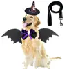 Halloween Transfronterizo Mascota Transformada Alas de Murciélago Disfraz de Halloween Accesorios Navideños para Mascotas Disfrazar