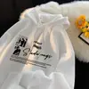 Sudadera Retro Americana para Hombre Otoño e Invierno 2025 Nueva de Terciopelo Grueso Engrosada Juvenil Holgada con Capucha Chaqueta