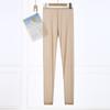 Yuexiao Mulberry Silk Feminino Outono e Inverno Roupa Interior Térmica Terno Outono Roupas Pele Roupas Leve Respirável 1057