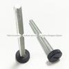 20mm-m8m6m5m4 redondo reto pé de plástico plástico ajustável pé móvel ajustável pé ajustável almofada de pé