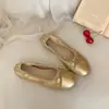 Primer Encuentro Temporada Frijol Frijol Zapatos Mujer 2026 Nuevos Franceses Aumento de Altura Interior Moño Punta Redonda Ballet Mary Jane Zapatos de Mujer Suaves