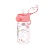 Vaso de Agua Transparente para Niños, Resistente a Caídas, Para Beber Directamente, Grado Alimenticio, Vaso de Agua de Plástico Moderno, Vaso de Agua Portátil, Vaso de Agua Portátil de Mano