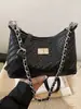 Bolsa Casual de Grande Capacidade de Alto Valor Feminina Verão 2026 Nova Estilo Coreano Transversal Moda Corrente Ombro Único Bolsa de Axila