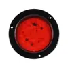 Luz Única LED 24V Transfronteiriça Flash Pulsante Luz Indicadora de Largura para Caminhão Luz Redonda Seta Luz Traseira de Caminhão Personalização de Fábrica