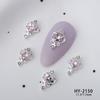 Acessórios Explosivos para Nail Art de Varinha Mágica da Sailor Moon Diamante Rosa Borboleta Amor Urso Tridimensional Liga Decoração de Unha