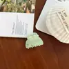 Presilha de garra xadrez estilosa para primavera e verão, presilha tubarão simples e atmosférica, presilha de cabelo elegante para a nuca, presilha de rabo de cavalo da moda