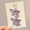 Presilhas de Cabelo Laterais de Alta Qualidade para Mulheres, Presilhas Bb Delicadas para Meninas, Grampos de Cabelo com Laço Fofo, Grampos de Cabelo, Acessórios de Cabelo, Acessórios de Cabeça