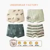 Ropa interior para niños tipo algodón puro A Algodón Niños Niños Estudiantes de secundaria Niños medianos y grandes Calzoncillos tipo bóxer para niños Venta al por mayor