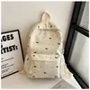 Mochila Nueva Estilo Suave, Fresca y Linda de Perro Salchicha Floral, Mochila de Moda y Tendencia para Estudiantes Universitarios