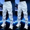 Estilo 592 Primavera y Verano Nuevos Pantalones Casuales Lisos Finos de Secado Rápido para Hombre Pantalones Largos Rectos Deportivos para Hombre de Verano