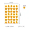 Adesivos de Estrela de Cinco Pontas para Recompensa de Jardim de Infância, Envelopes de Presente Coloridos Escrevíveis, Cartões de Cumprimentos, Adesivos Decorativos, Etiquetas Autoadesivas