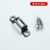 Suporte Conector de Prateleira para Móveis Espessado Inoxidável Oculto Fixador Rápido Macho e Fêmea Parafuso Dois em Um para Combinação de Móveis