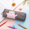 Estuche para lápices de dibujos animados de estilo japonés para mujer, sencillo, estilo coreano, pequeño, fresco, para estudiantes de secundaria, con personalidad creativa, divertido y bonito.