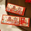Año de la Oveja Sobre Rojo Desplegable Año Nuevo Creativo Dibujos Animados Li Shi Feng Festival de Primavera Dinero de la Suerte de Año Nuevo Sobres Rojos con Código de Escaneo de Alipay