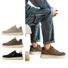 Tênis Casuais de Moda Estilo Old Money para Homens, Versão Coreana para Todas as Estações, Versátil, Confortável, Sapatos de Solado Grosso para o Dia a Dia, Sapatos de Dirigir, Sapatos da Moda