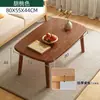 Mesa de Centro Empilhável de Madeira Maciça Estilo Japonês para Uso Doméstico, Mesa Pequena Simples para Apartamentos Pequenos, Mesa Baixa Multifuncional, Mesa de Chá