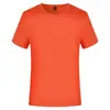 Camisa publicitaria de seda de hielo de secado rápido, camiseta de cuello redondo de secado rápido para maratón, venta al por mayor de ropa de trabajo, conjunto de camisa cultural con logo impreso en stock