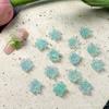 Nuevos accesorios de cerámica suave para decoración de uñas con diseño de peonías y luciérnagas, accesorios luminosos para decoración de uñas, bolsa de material para decoración de uñas de estilo chino mixto