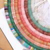 6*2mm Cuentas Espaciadoras de Ábaco de Jade de Cristal Natural Cuentas Sueltas DIY Pulsera Collar Espaciador Accesorios de Joyería Venta al por Mayor