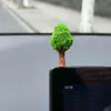 Al por mayor Árbol de los deseos creativo Micro Adorno para coche Micro Paisaje Pantalla de la consola central del coche Decoración Cruzada Exclusiva para coche