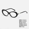 Gafas de Sol Decoradas con Perlas Ch5428, Elegante Diseño Ovalado Ojo de Gato, Efecto Adelgazante, Gafas de Sol de Moda con Protección UV