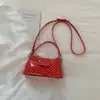Bolso de Mano de Lunares Shuai Mi Home para Mujer Verano 2026 Nuevo Moda Ins Bolso de Axila Bolso Simple de Hombro Cruzado