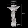 Músico de Bar Club Tocando Violín Estatua Estilo Europeo Escultura Grande de Fibra de Vidrio Adornos de Personaje para Taberna Restaurante