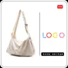 Bolsa tipo Bolso Dumpling para Mujer, Bolso Cruzado con Logo Personalizado, Mochila de Hombro de Gran Capacidad para Ciclismo al Aire Libre, Fitness, Bolsa Estilo Deportivo para Hombre